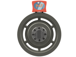 PAT_-_Product_Shot_-_monted_on_v-belt_setup_w_motor_and_gearbox